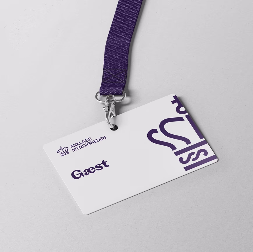 Upland_studio, Anklagemyndigheden idcard med logo