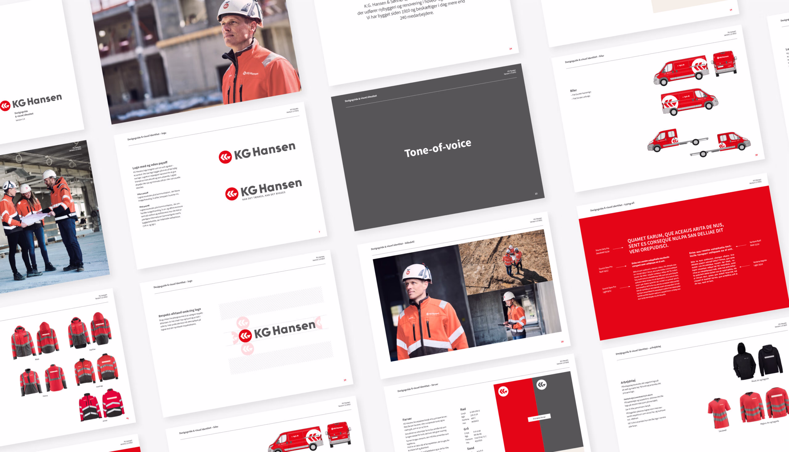 Designguide for KG Hansens visuelle identitet