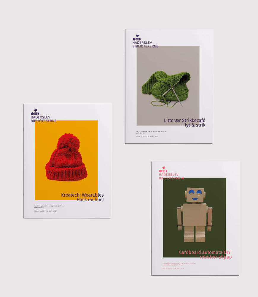 Upland_Bispen_kulturhus_brochure Brochure med Kulturhuset Bispens visuelle identitet